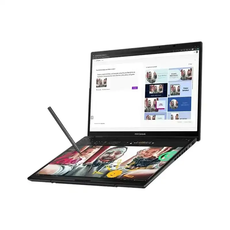 لپ تاپ 14 اینچی ایسوس مدل Zenbook DUO UX8406MA Ultra 7 155H 16GB-1TBSSD-INTEL